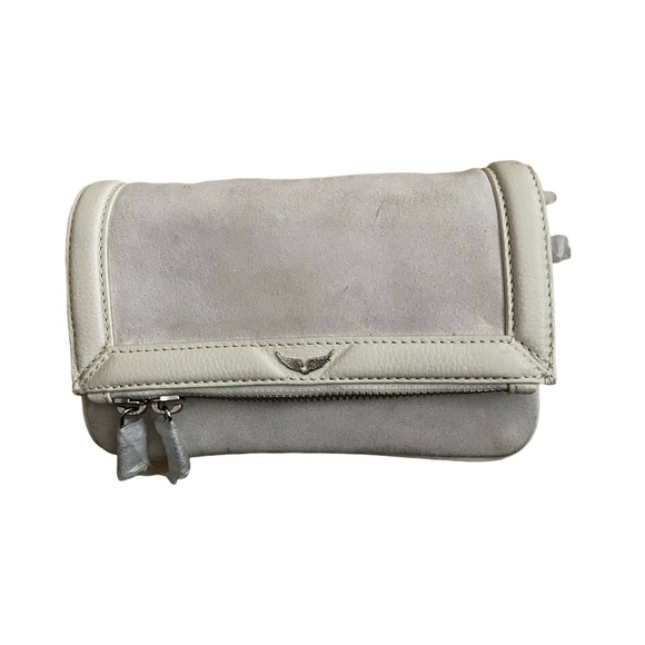 Rock Nano Novel Foldover Chain Strap Bag (cream) - Picture 2 of 5